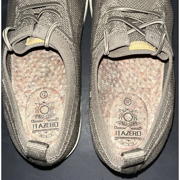 Men’s Itazero brand Slip-on‎ Loafers Casual Lightweight Mesh Khaki Size 12 NEW - Picture 5 of 9